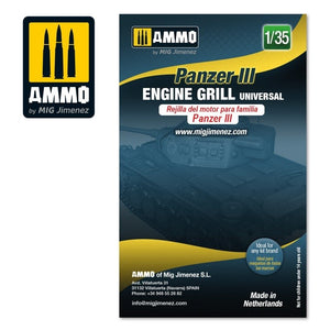 Ammo of Mig 8088 Panzer III engine grills universal 1/35 – image 2