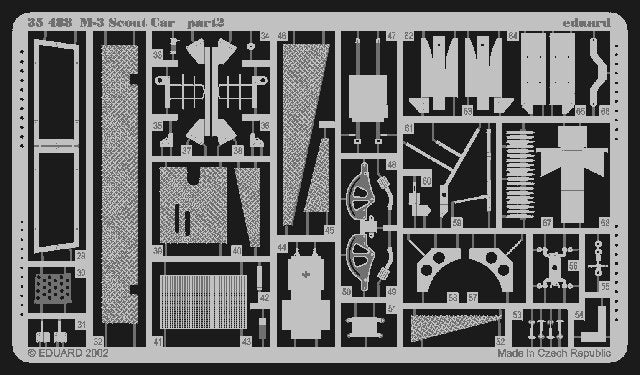 Eduard 35488 M-3 Scout Car 1/35 Zvezda – image 3