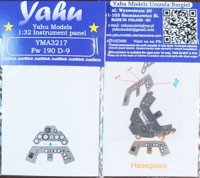 Yahu YMA3217 Fw 190 D-9 (Hasegawa) 1/32