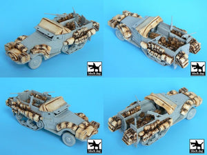 Black Dog T72016 M3 Half Track + amphibian vehicle for Trumpeter 1/72 – zdjęcie 4
