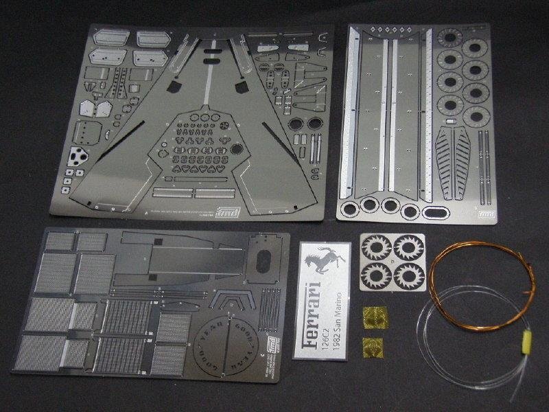 KA Models FE-20003 126C2 SAN MARINO PERFECT PARTS pour Fujimi 1/20