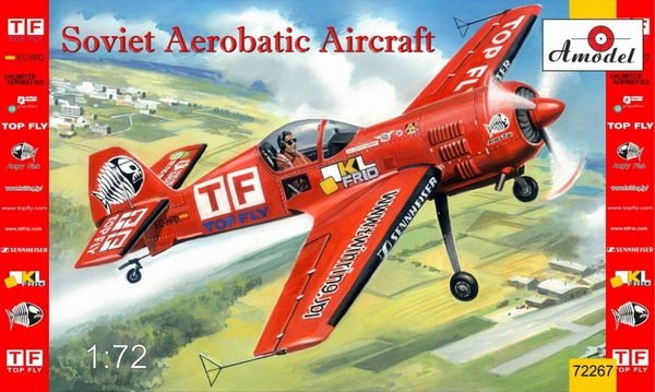 A-Model 72267 Soviet aerobatic aircraft Sukhoi SU-26 1/72