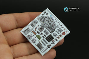 Quinta Studio QD32154 IL-2M3 3D-Printed &amp;amp; colored Interior on decal paper (Hobby Boss) 1/32 – image 6