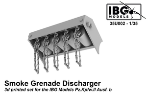 IBG 35U002 Smoke Grenade Dischargers for Pz.Kpfw.II Ausf. b 1/35