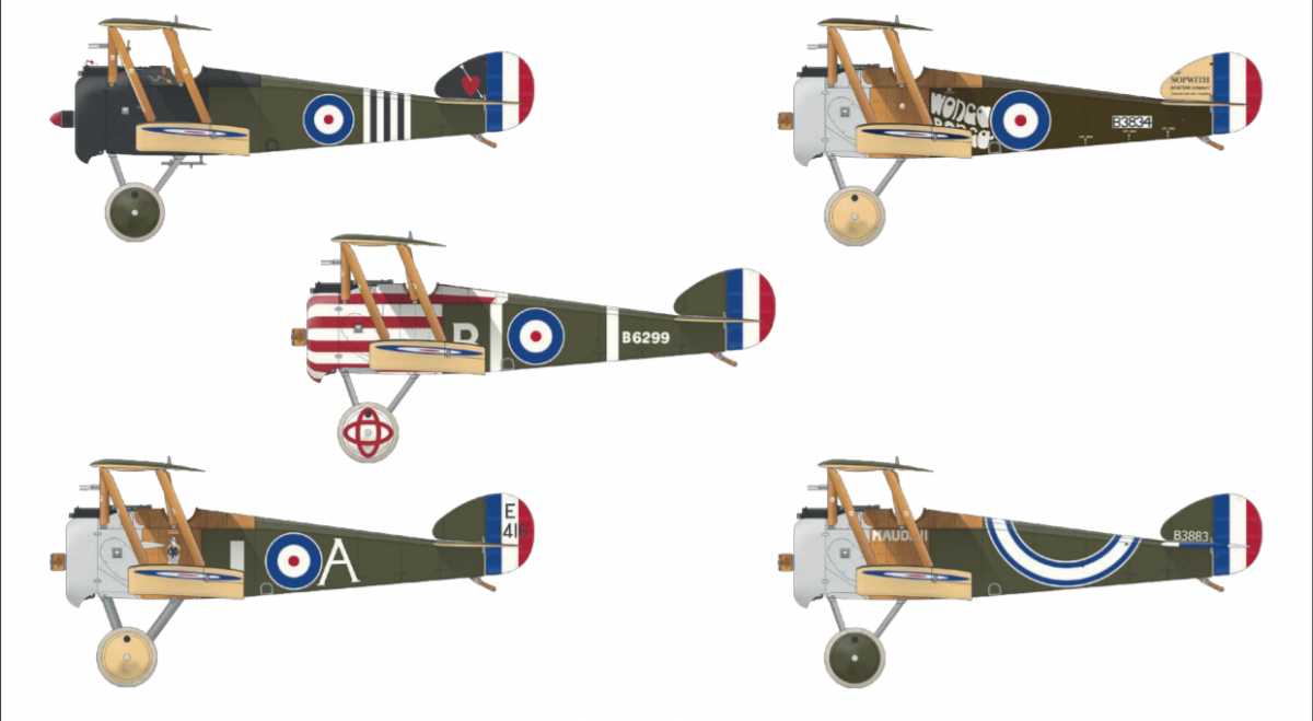 Eduard 82172 Sopwith F.1 Camel (Clerget) 1/48 – zdjęcie 2
