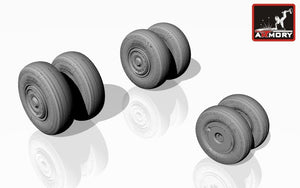 Armory Models AW72024 Sukhoj Su-24 Fencer late type wheels 1/72