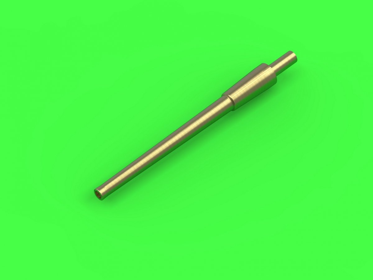 Master SM-350-106 SMS Seydlitz armament - barrels 280mm (10 pcs.), 150mm (12 pcs.), 88mm (8 pcs.) with resin elements for mounting the barrels (for Hobby Boss model) 1/350 – image 3