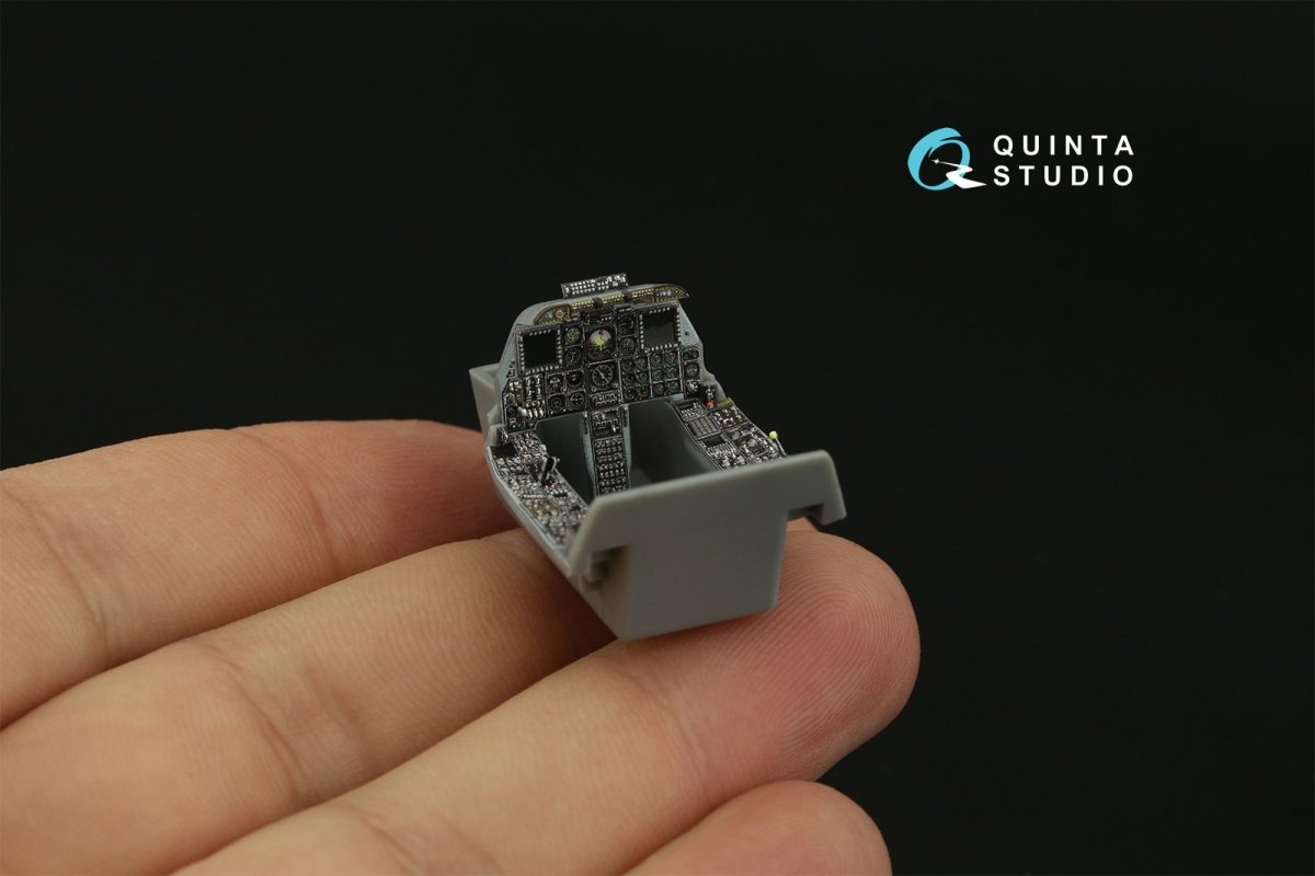 Quinta Studio QDS-48361 A-10C 3D-Printed &amp;amp; coloured Interior on decal paper (Hobby Boss) (Small version) 1/48 – zdjęcie 10