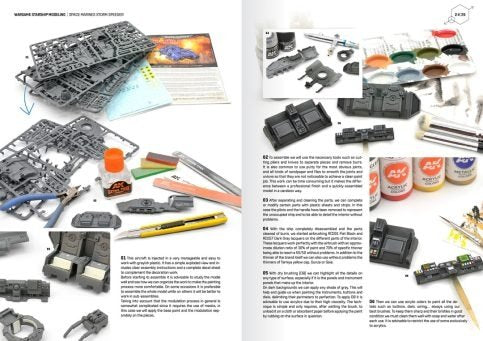 AK Interactive AK592 AK LEARNING WARGAMES SERIES 2: STARSHIP TECHNIQUES – ADVANCED (ENGLISH) – zdjęcie 4