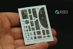 Quinta Studio QD32199 B-25H Mitchell 3D-Printed &amp;amp; colored Interior on decal paper (HK models) 1/32 – image 4