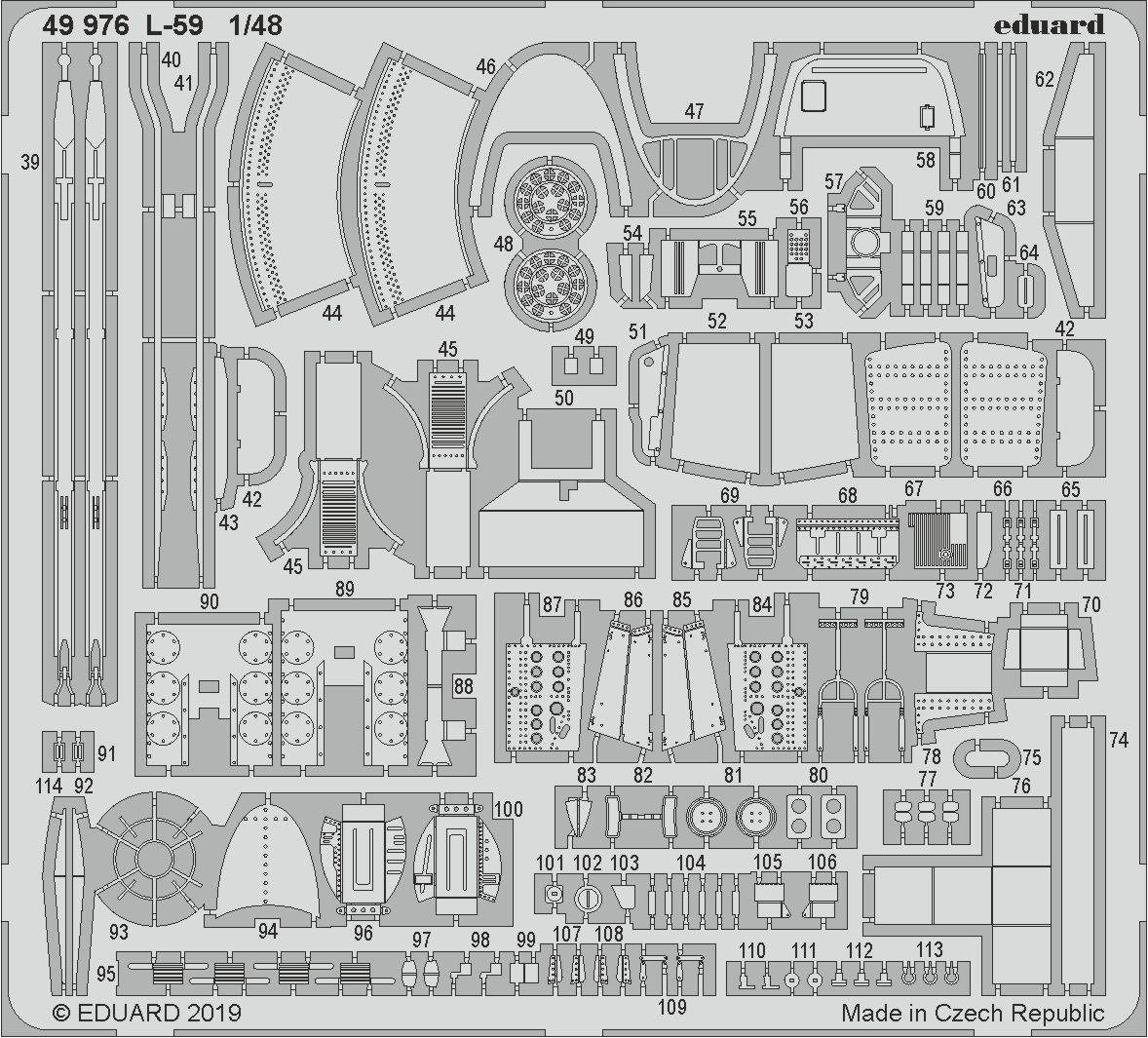 Eduard 49976 L-59 1/48 TRUMPETER – zdjęcie 2