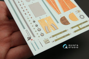 Quinta Studio QD32060 Fokker Dr.1 3D-Printed &amp;amp; coloured Interior on decal paper (for Roden kit) 1/32 – zdjęcie 3