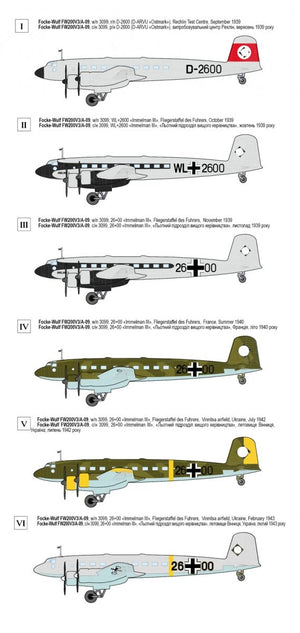 Roden 343 Focke Wulf FW200V3/A-09 Immelman III 1/144 – zdjęcie 3