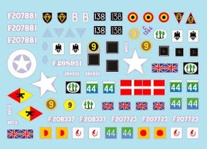 Star Decals 35-C1364 Daimler Armoured Car 1 British and Belgian service in WW2 1/35 – zdjęcie 3