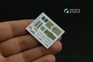 Quinta Studio QD48071 Su-34 3D-Printed &amp;amp; coloured Interior on decal paper (HobbyBoss) 1/48 – zdjęcie 3