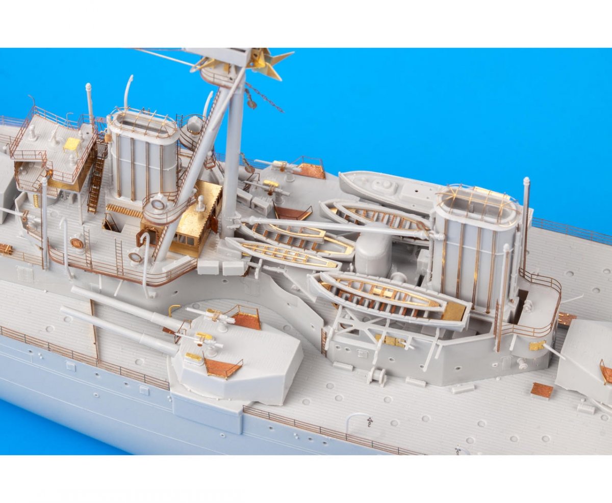 Eduard 53258 HMS Dreadnought 1915 1/350 TRUMPETER – zdjęcie 14
