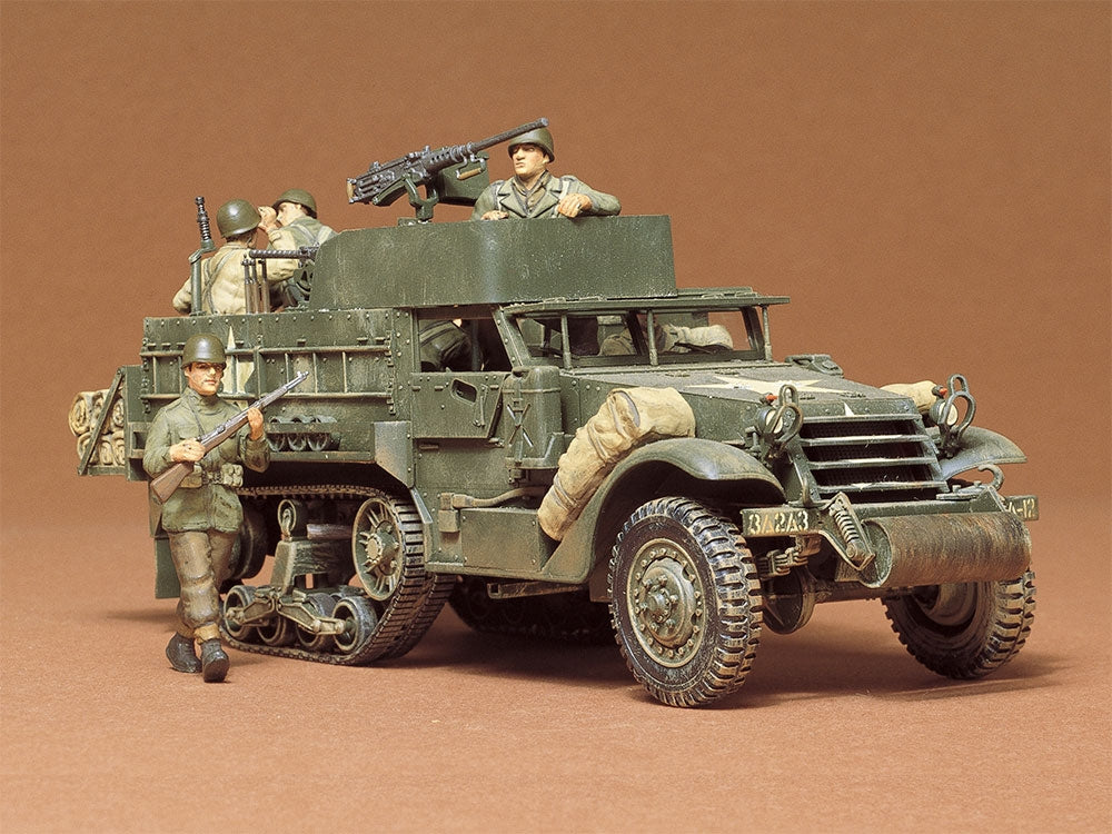 Tamiya 35070 U.S. Armoured Personnel Carrier M3A2 Half Track 1/35 – zdjęcie 4