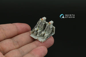 Quinta Studio QD72096 A-6E Intruder 3D-Printed &amp; coloured Interior on decal paper (Fujimi) 1/72