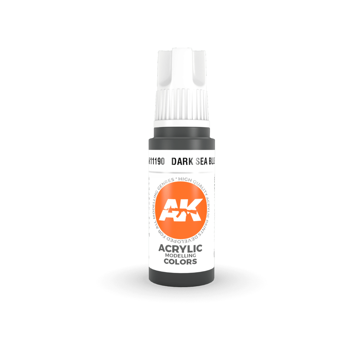 AK Interactive AK11190 DARK SEA BLUE – STANDARD 17ml – image 2