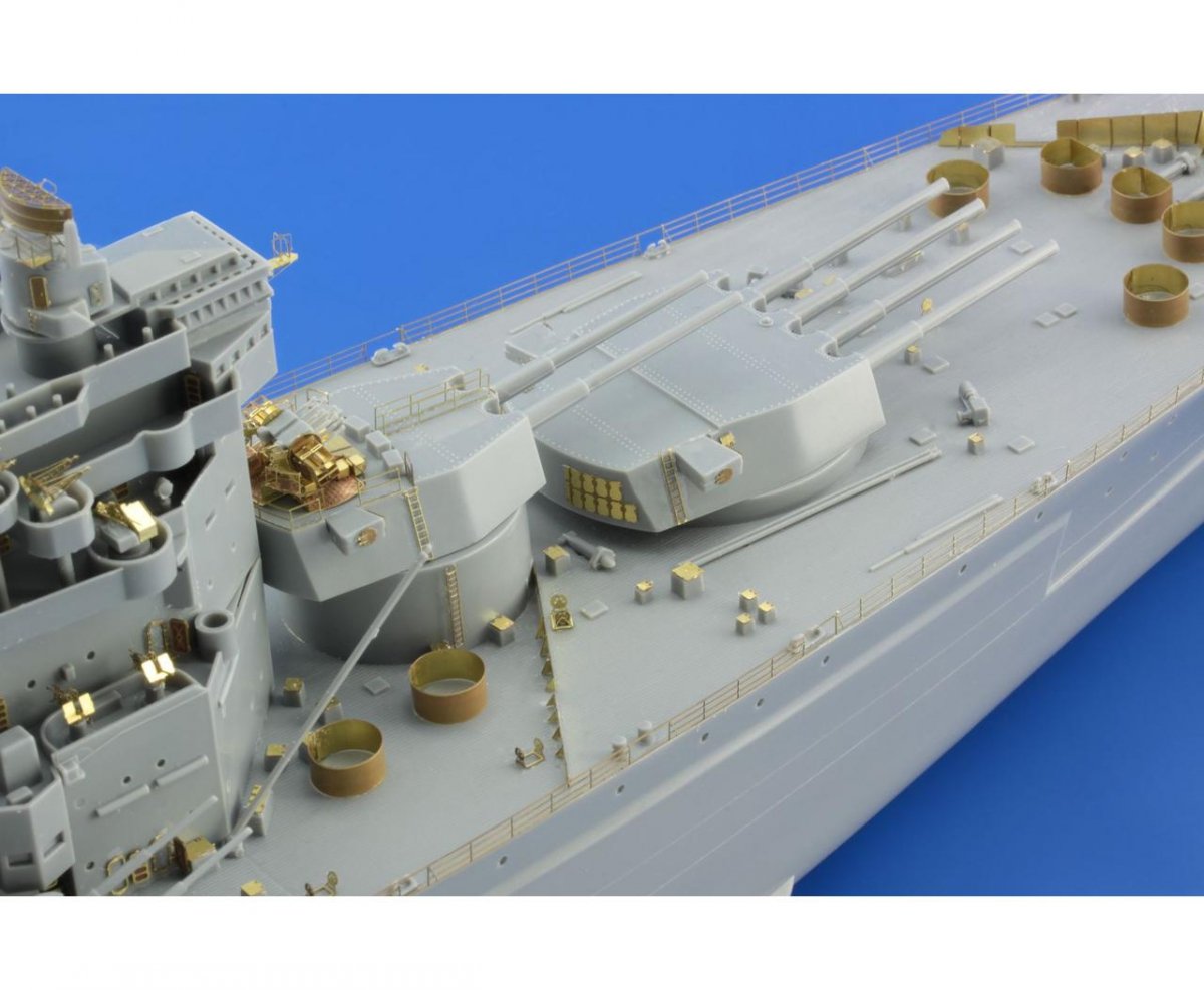 Eduard 53165 HMS King George V cranes &amp;amp; railings TAMIYA 1/350 – zdjęcie 5