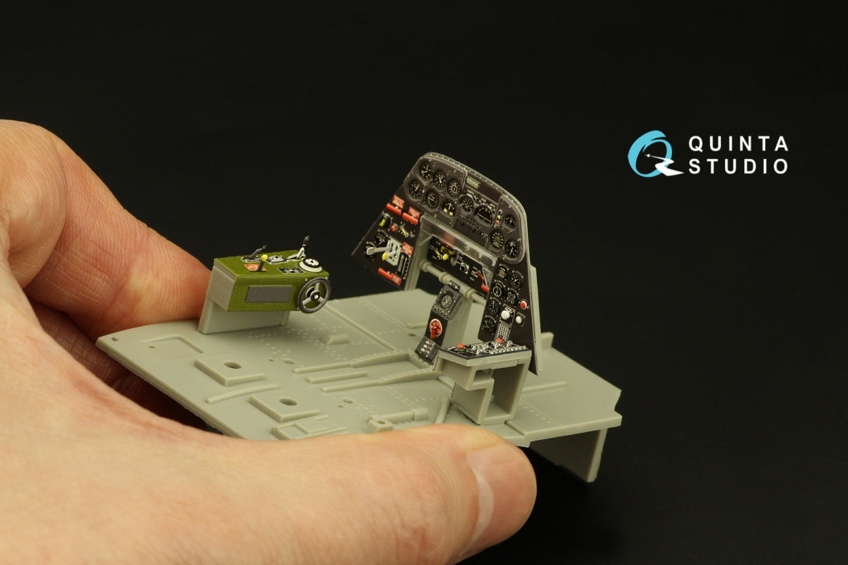 Quinta Studio QD32178 TBM-3 Avenger 3D-Printed colored Interior on decal paper (Trumpeter) 1/32 – image 8