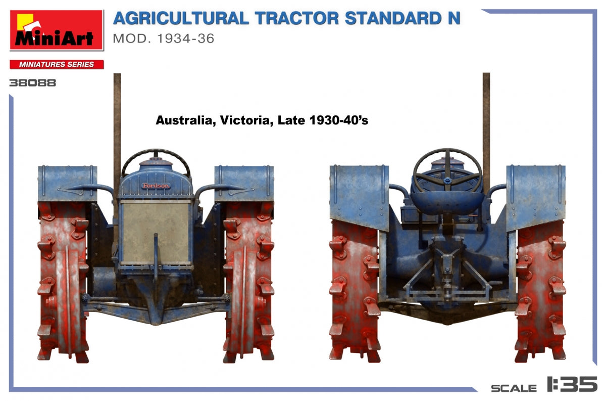 MiniArt 38088 Agricultural Tractor Standard N Mod. 1934-36 1/35