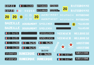 Star Decals 35-C1219 Indochine 4. M24 Chaffee / Bison 1/35 – zdjęcie 3