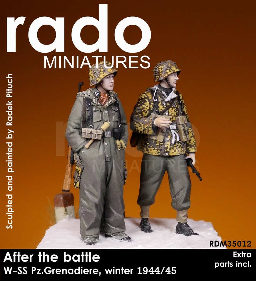 RADO Miniatures RDM35012 After the battle, W-SS Panzergrenadiere, winter 1944/45 1/35 – image 2