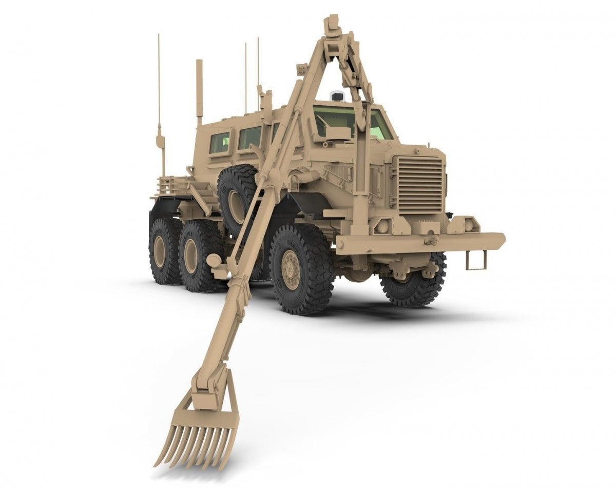 T-Model TK7360 US Buffalo 6x6 MPCV A1 - Mine Protected Clearance Vehicle 1/72 – zdjęcie 6
