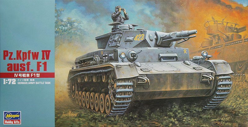 Hasegawa MT41 Pz.Kpfw IV ausf. F1 1/72