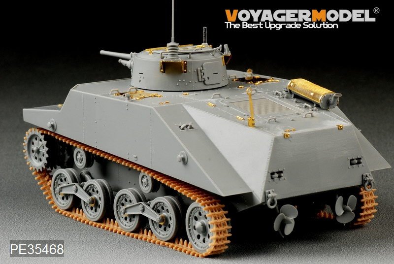 Voyager Model PE35468 WWII Imperial Japanese Navy Type 2( Ka-Mi) Amphibious Tank for DROGON 6678 1/35 – image 6