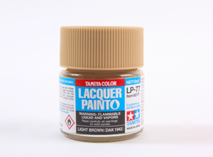 TAMIYA 82177 Lacquer Paint LP-77 Light Brown DAK 1942 10ml – zdjęcie 3