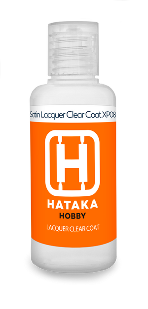 Hataka HTK-XP08- Satin Lacquer Clear Coat 60ml