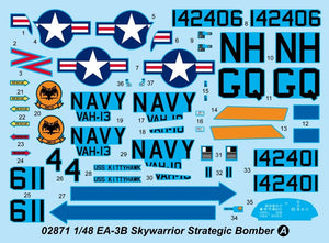 Trumpeter 02871 EA-3B Skywarrior Strategic Bomber – zdjęcie 4