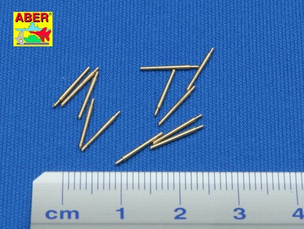 Aber 350L-07 Set of 12 pcs 127 mm universal barrels for US Navy ships (1/350) – image 2