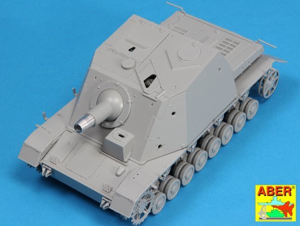 Aber 35L-110 German 15cm StuH 43 Barrel for Stu.Pz. IV BRUMBAR 1/35 – zdjęcie 3