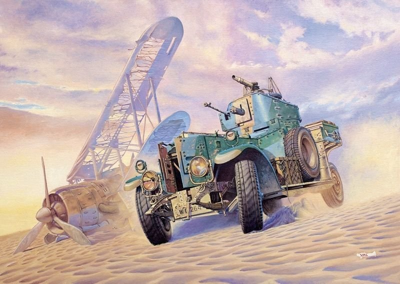 Roden 734 British Armor Car Pattern 1920 Mk.III