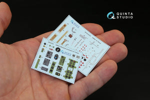 Quinta Studio QD32024 A6M2b (Mitsubishi prod.) 3D-Printed &amp;amp; coloured Interior on decal paper (for Tamiya kit) 1/32 – zdjęcie 2