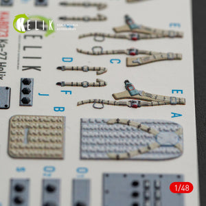 KELIK K48073 Ka-27 Helix interior 3D decals for HobbyBoss kit 1/48 – zdjęcie 10