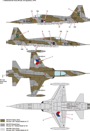 Kinetic K48110 NF-5A Freedom Fighter 1/48 – zdjęcie 2