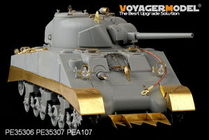Voyager Model PE35307 WWII US army M4 Mid Tank Skirts For DRAGON 6511 and 6579 1/35 – imagen 6
