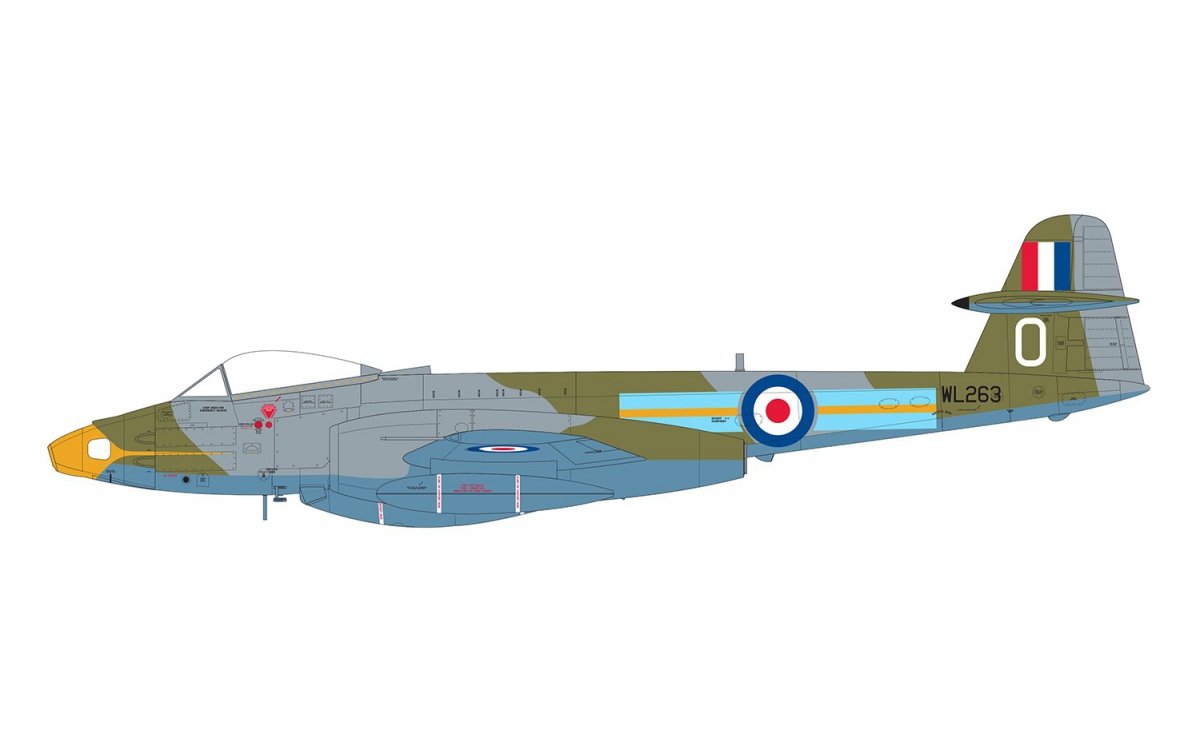 Airfix 09188 Gloster Meteor FR.9 1/48 – zdjęcie 3