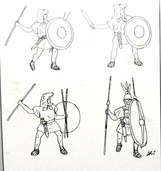 Hat 9118 Republican Roman - Velites 1/32