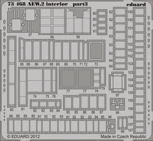 Eduard 73468 Sea King AEW.2 interior S. A. 1/72 CYBER HOBBY – zdjęcie 2