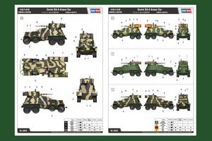 Hobby Boss 83839 Soviet BA-6 Armor Car – zdjęcie 3