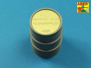 Aber 16158A German WW II 20L Jerry Can closings &amp;amp; 200L fuel drum covers (choice A) 1/16 – zdjęcie 5