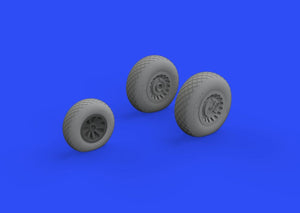 Eduard 648534 A-26/ B-26 Invader wheels 1/48 ICM – zdjęcie 2