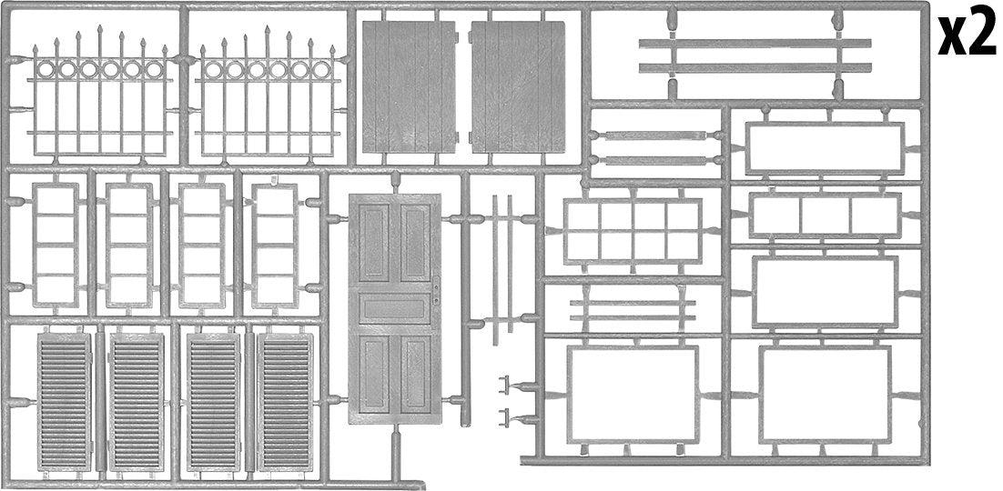 MiniArt 35585 ACCESSORIES FOR BUILDINGS 1/35 – zdjęcie 2