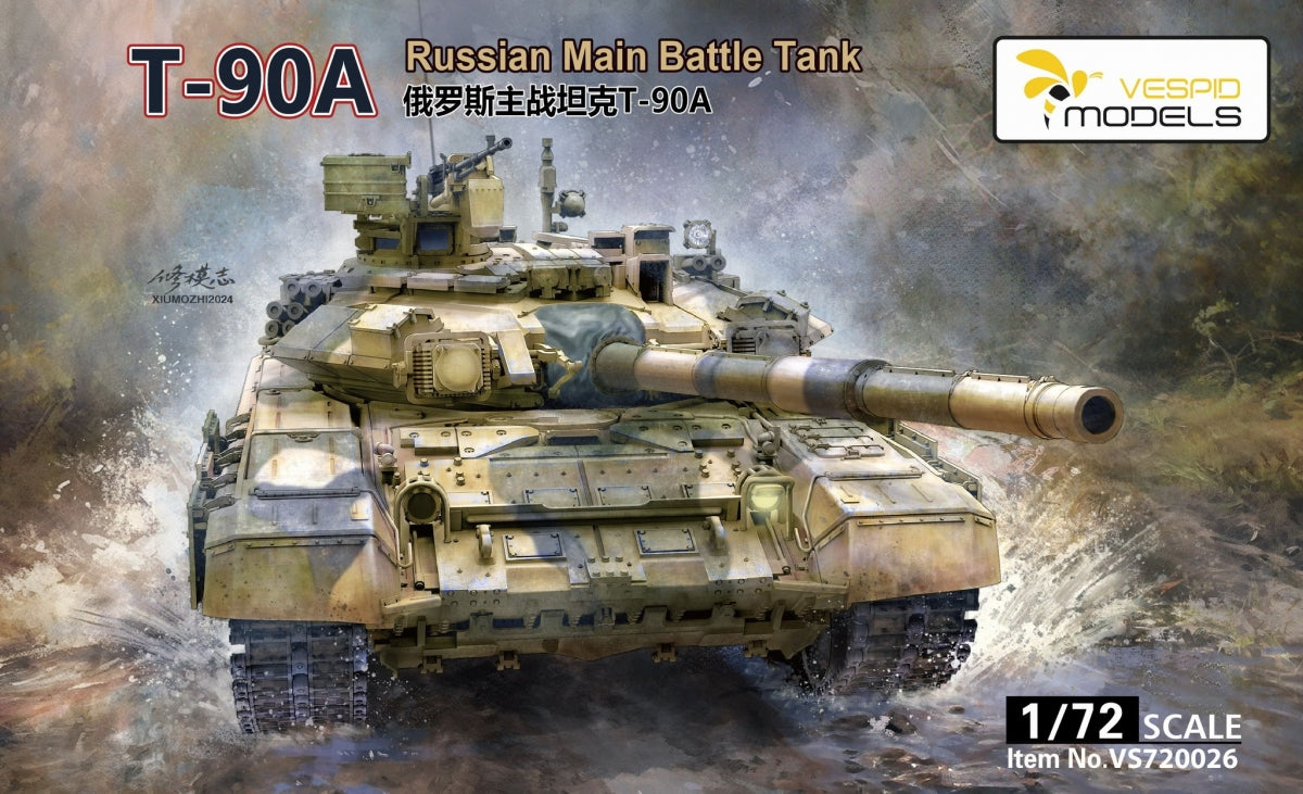 Vespid Models VS720026 T-90A Main Battle Tank 1/72