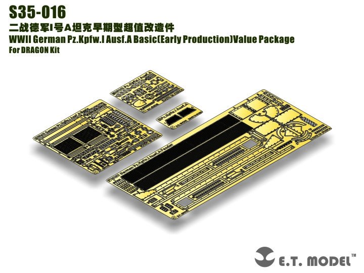 E.T. Model S35-016 WWII German Pz.Kpfw.I Ausf.A Basic(Early Production)Value Package For DRAGON Kit 1/35 – zdjęcie 7